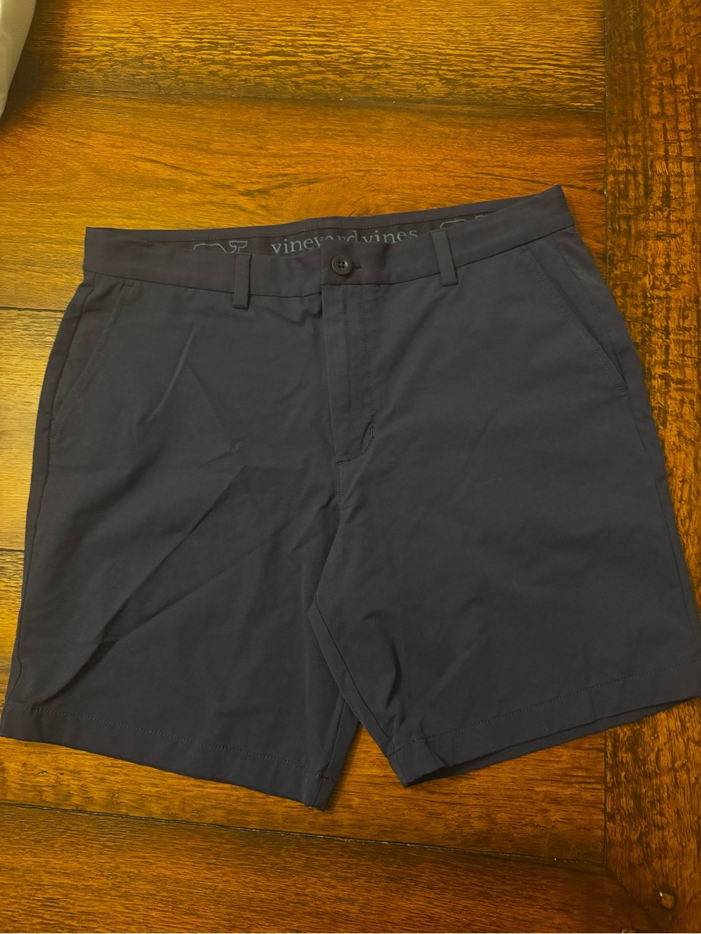 Vineyard Vines Men's Navy Flat-Front Shorts